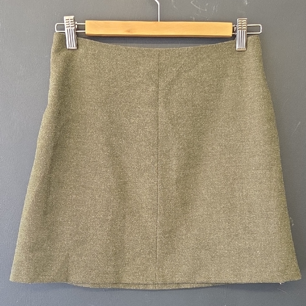 Wilfred Olive A-Line Skirt